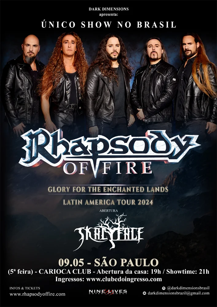 RHAPSODY OF FIRE – SÃO PAULO (SP)