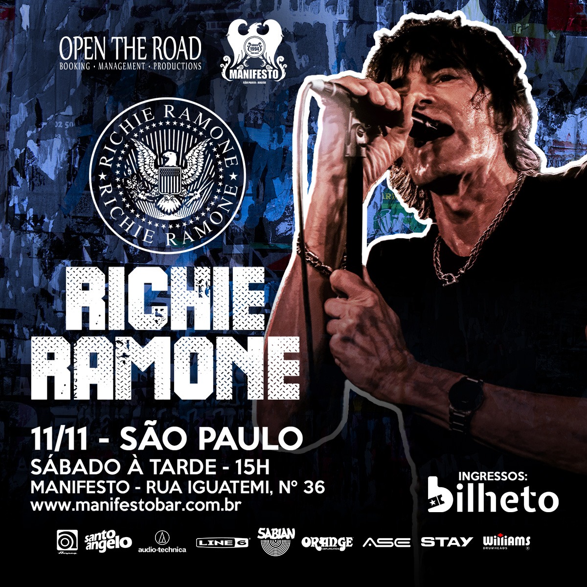 RICHIE RAMONE – SÃO PAULO (SP)