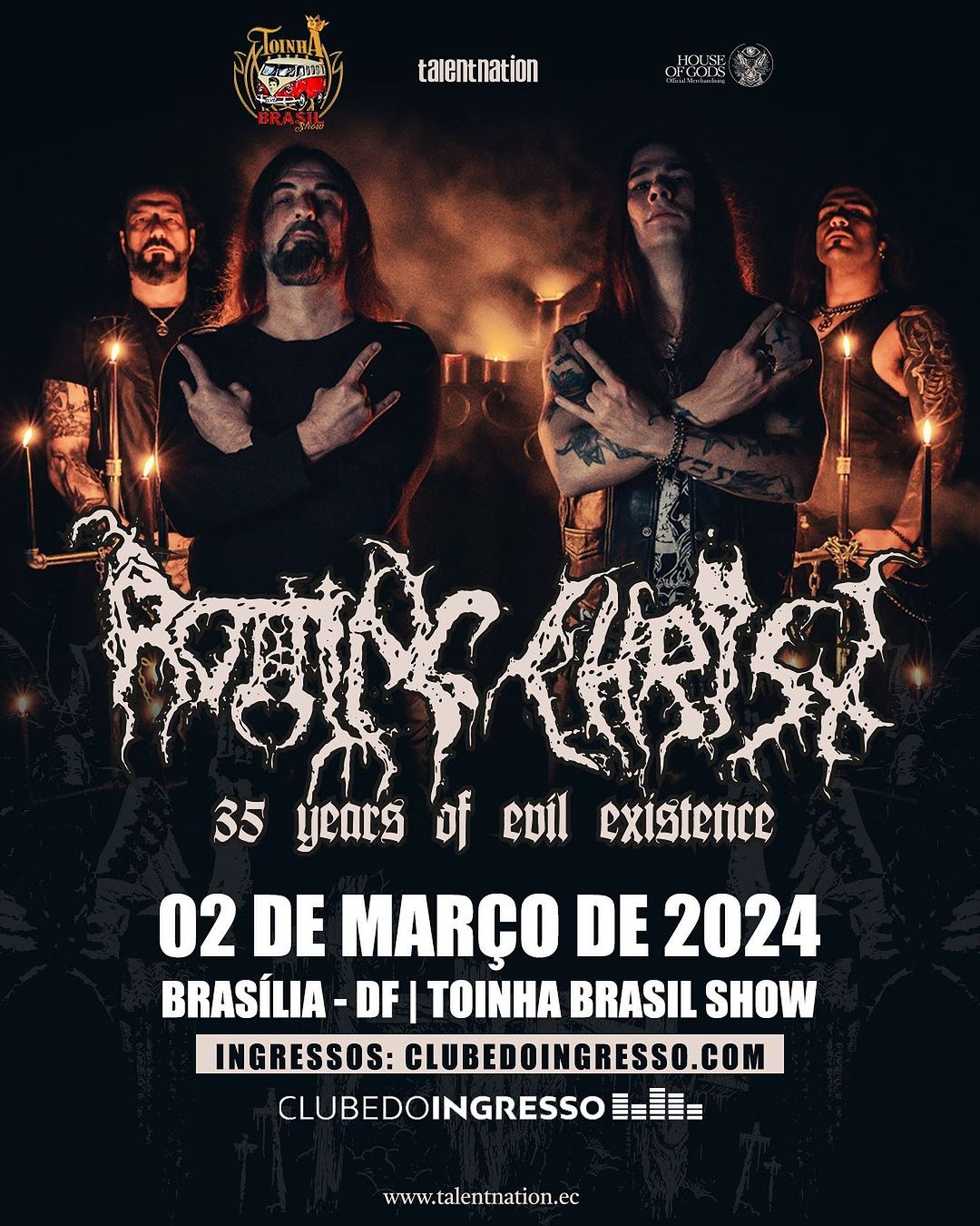 ROTTING CHRIST – BRASÍLIA (DF)