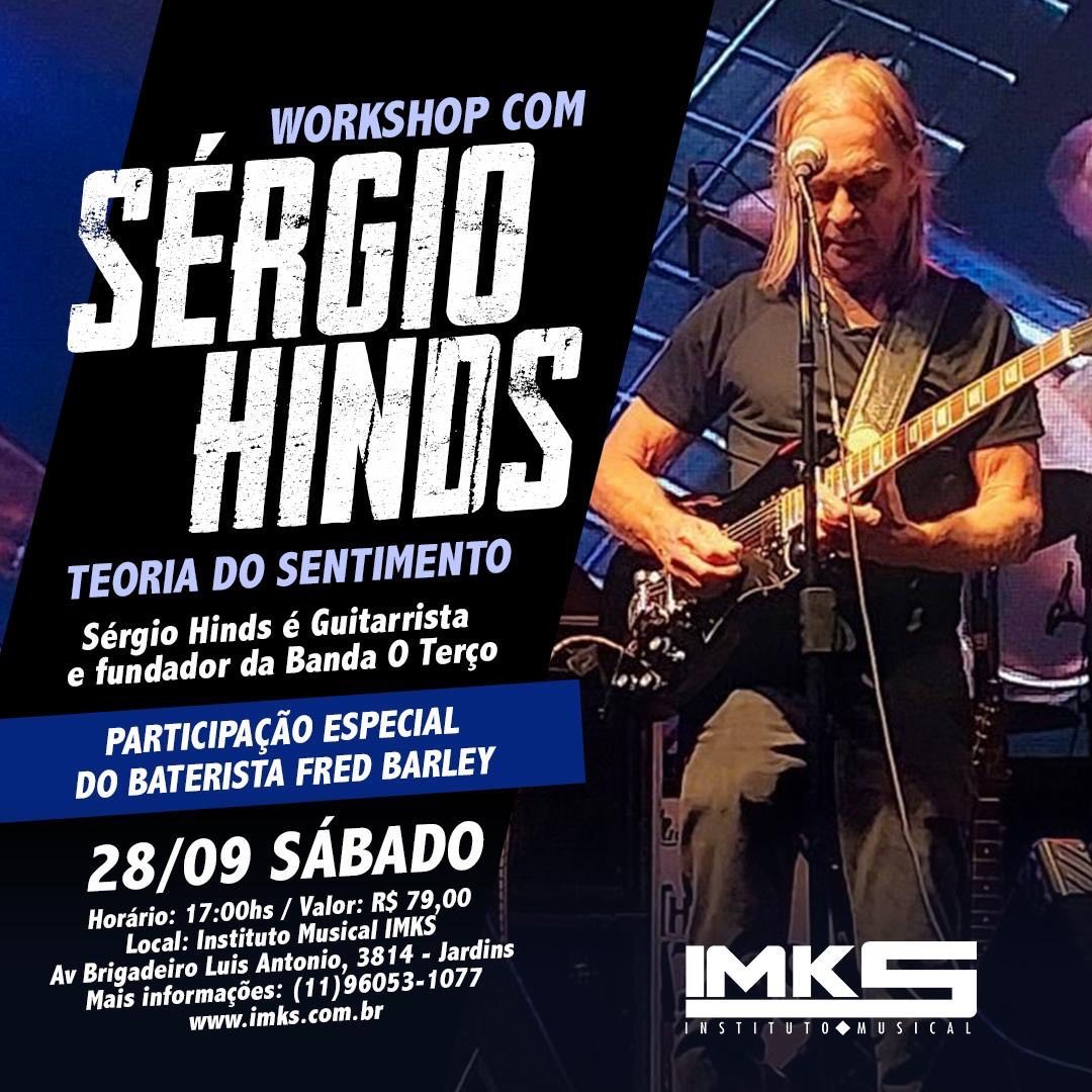 WORKSHOP: SÉRGIO HINDS + FRED BARLEY – SÃO PAULO (SP)