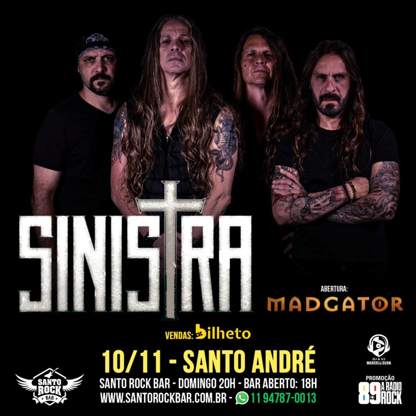 SINISTRA | MADGATOR – SANTO ANDRÉ (SP)