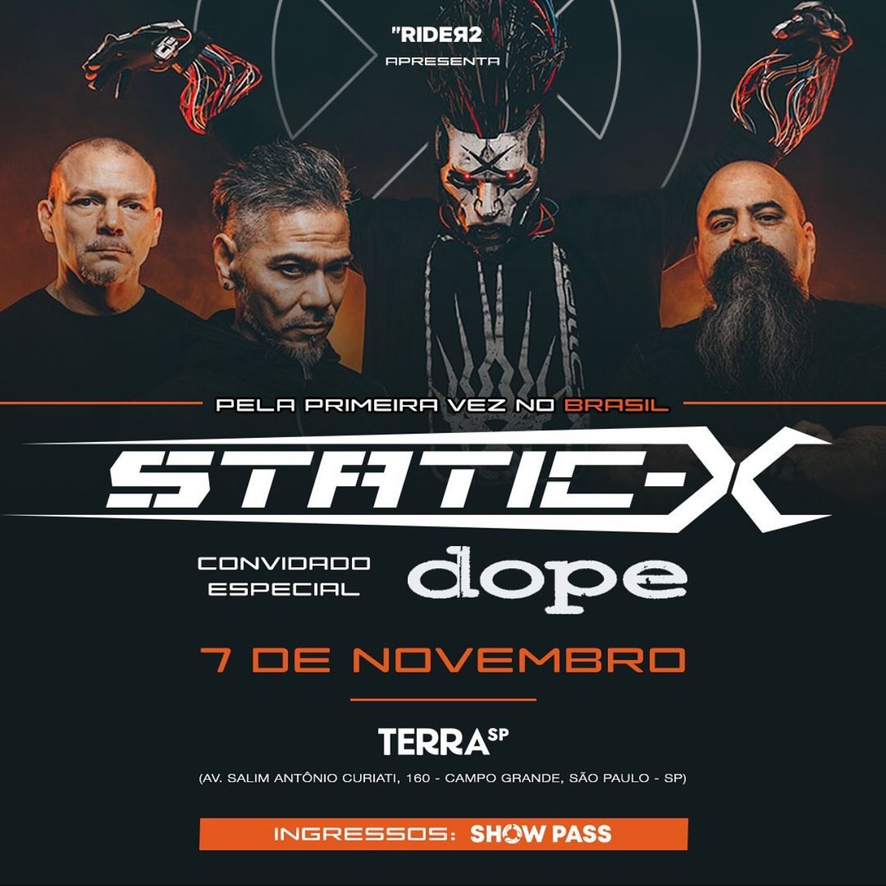 STATIC-X | DOPE – SÃO PAULO (SP)