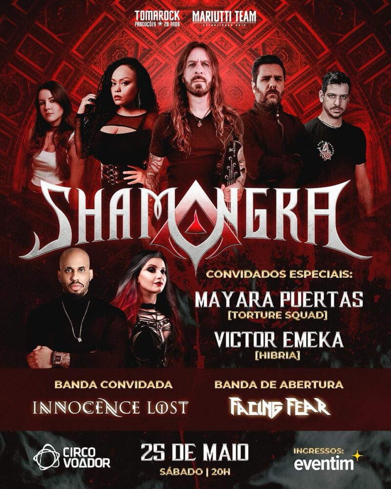 SHAMANGRA | INNOCENCE LOST | FACING FEAR – RIO DE JANEIRO (RJ)