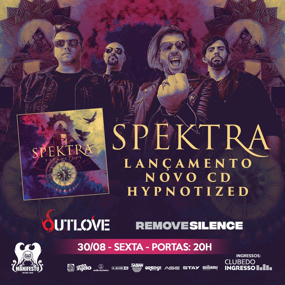 SPEKTRA | REMOVE SILENCE | OUTLOVE – SÃO PAULO (SP)