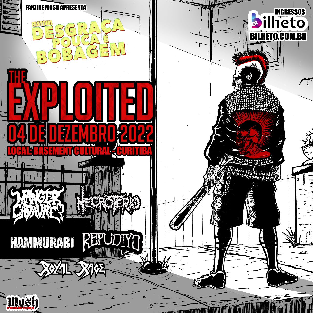 THE EXPLOITED (CURITIBA/PR)