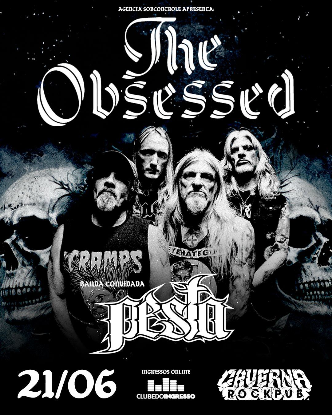 THE OBSESSED (EUA) – BELO HORIZONTE (MG)