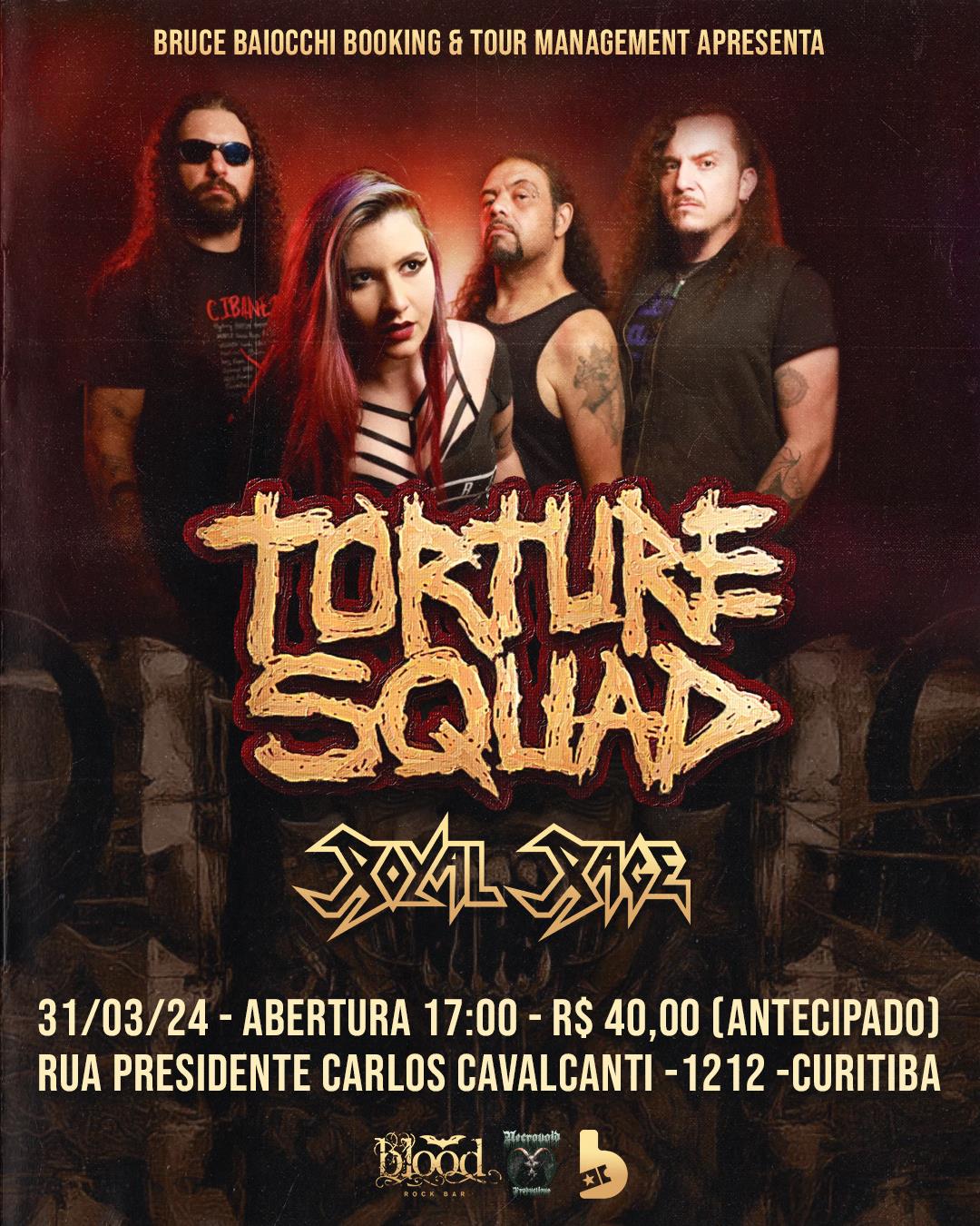 TORTURE SQUAD | ROYAL RAGE – CURITIBA (PR)