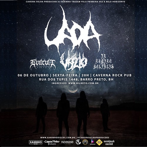 UADA (EUA) | VAZIO | EVIL CULT | IN NOMINE BELIALIS – BELO HORIZONTE (MG)