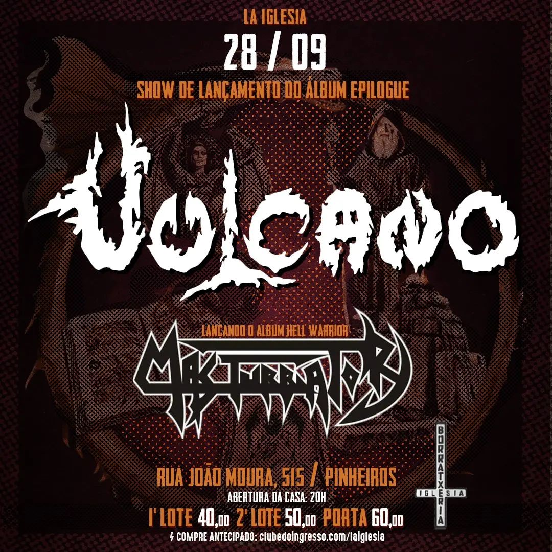 VULCANO | MASTURBATOR – SÃO PAULO (SP)
