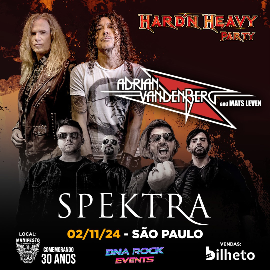 ADRIAN VANDENBERG E MATS LEVÉN | SPEKTRA – SÃO PAULO (SP)