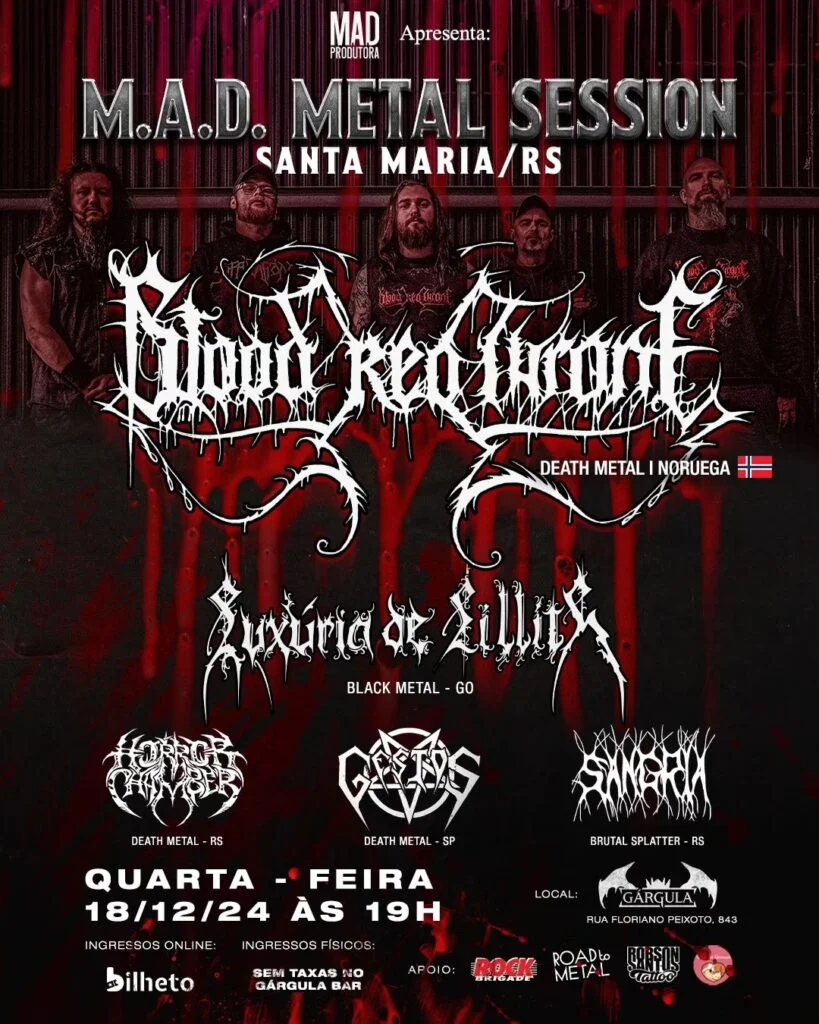 BLOOD RED THRONE – SANTA MARIA (RS)
