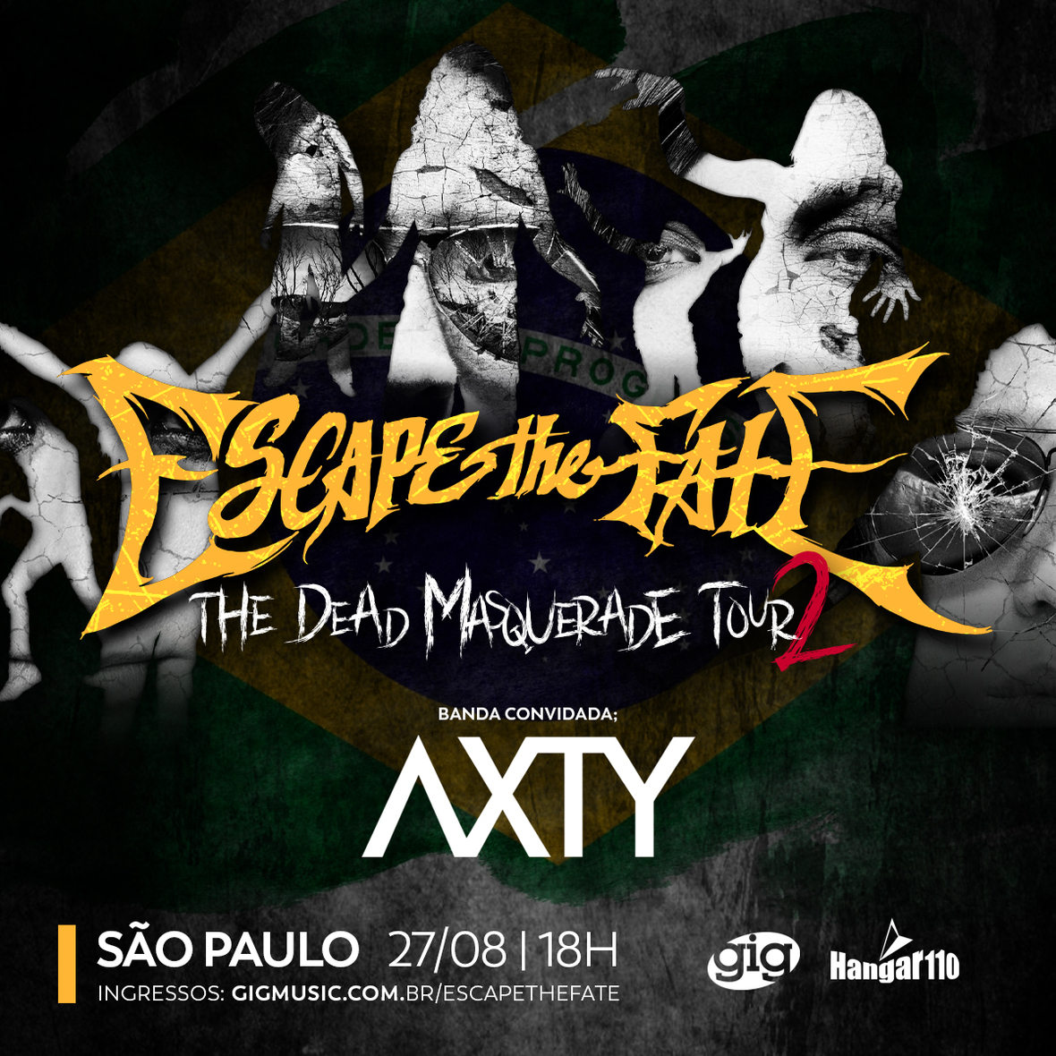 ESCAPE THE FATE (SÃO PAULO/SP)