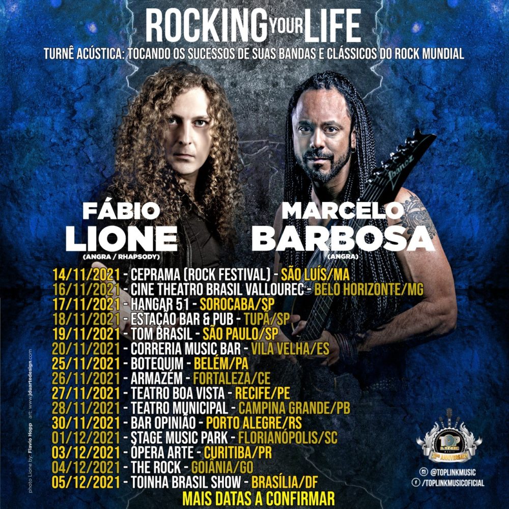 FABIO LIONE E MARCELO BARBOSA “ROCKING YOUR LIFE ACOUSTIC TOUR”