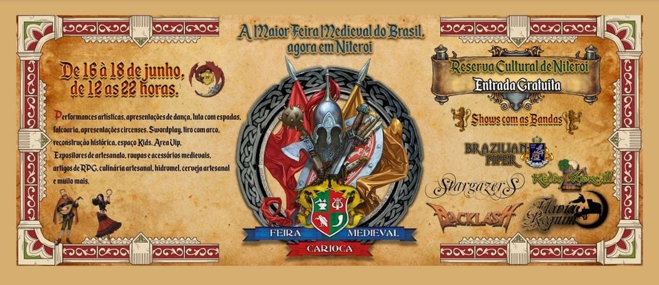 FEIRA MEDIEVAL CARIOCA (NITERÓI/RJ)