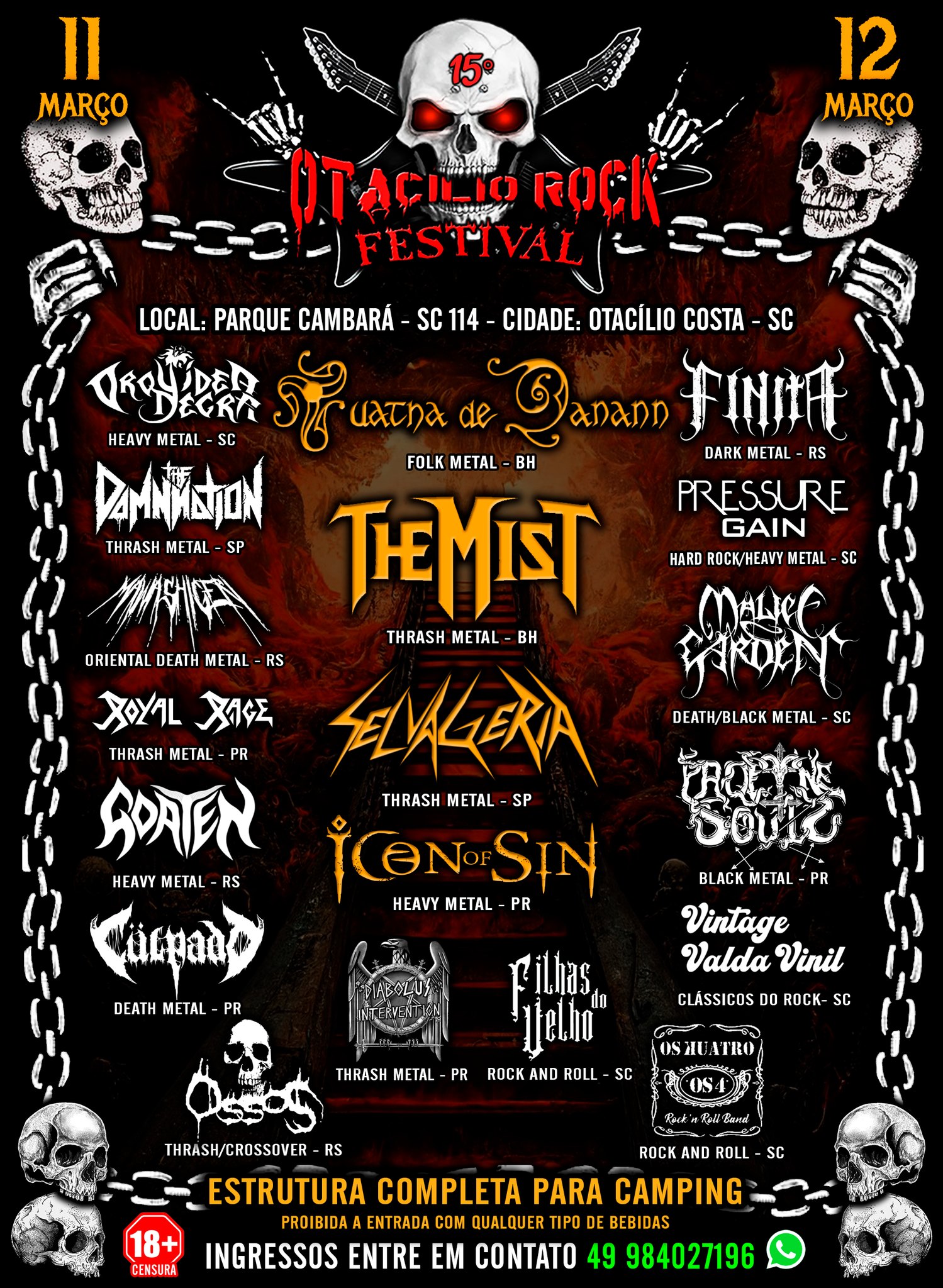 OTACÍLIO ROCK FESTIVAL (OTACÍLIO COSTA/SC)