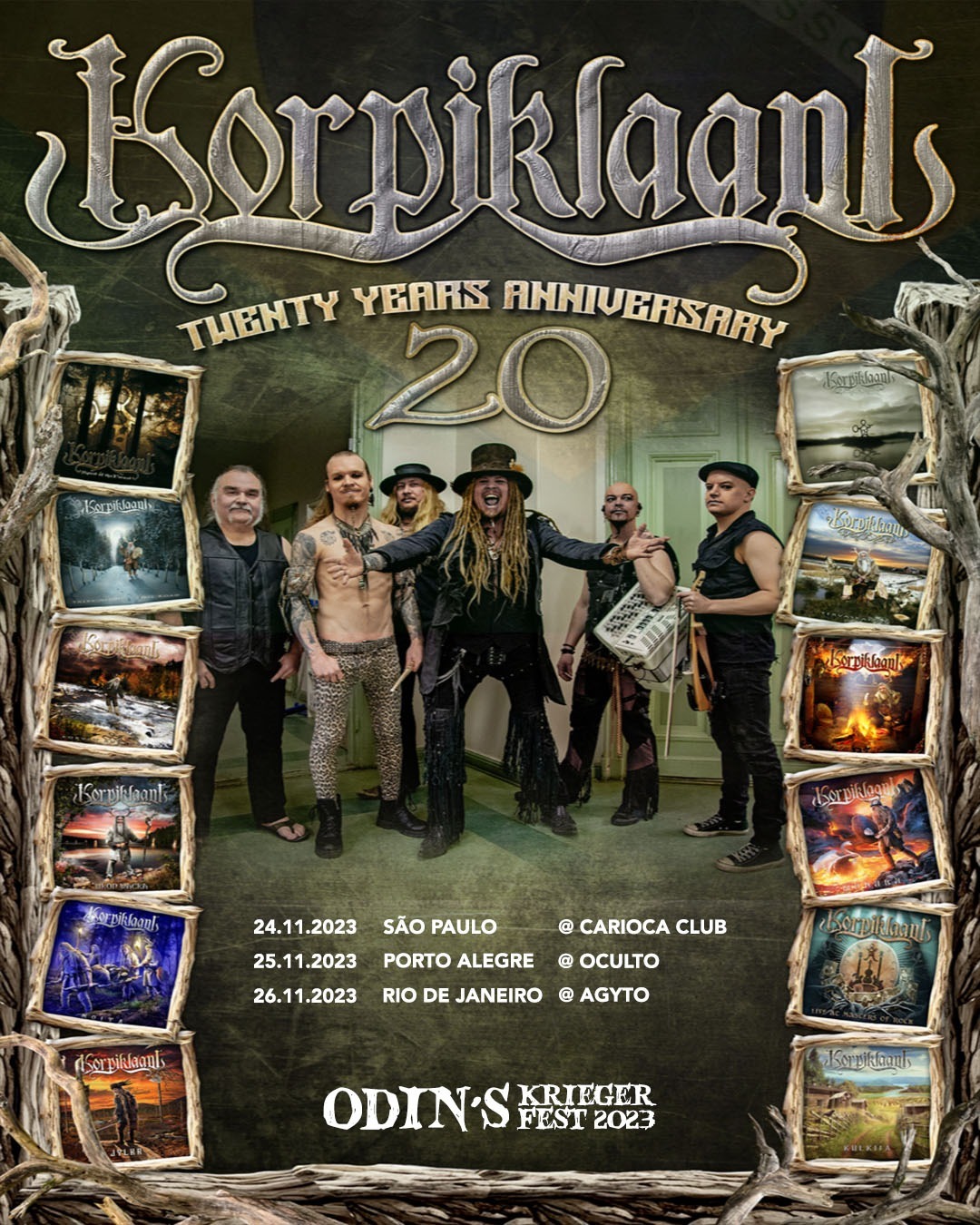 ODIN’S KRIEGER FEST 2023: KORPIKLAANI | TABERNA FOLK | ELDHRIMNIR | TUNAS CELTIC BAND – SÃO PAULO (SP)