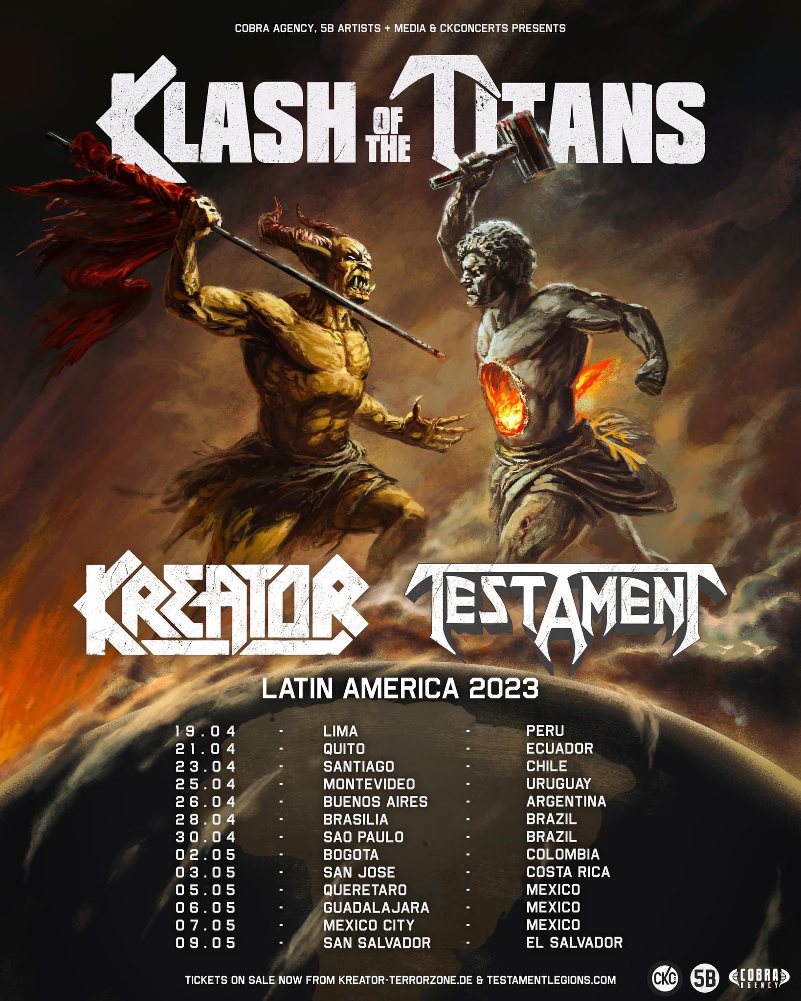 TESTAMENT | KREATOR (SÃO PAULO/SP)