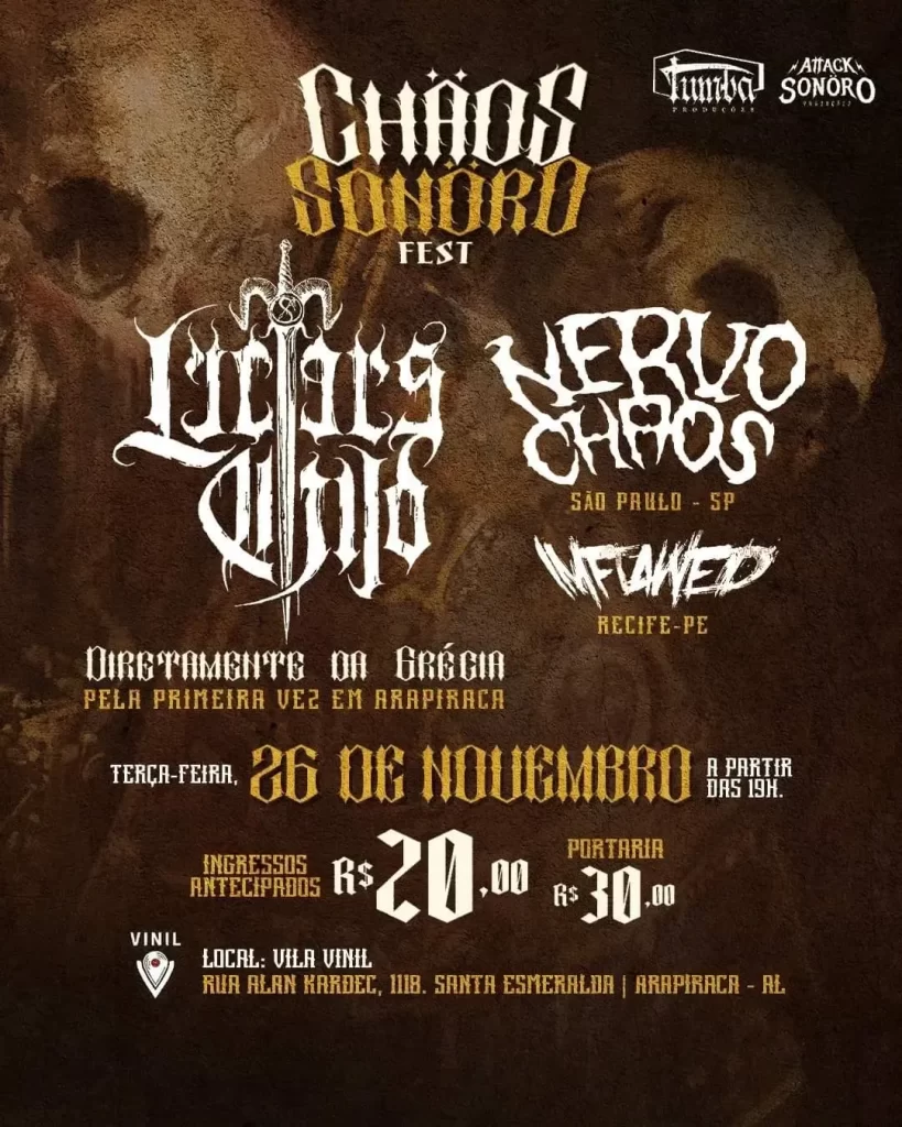 LUCIFER’S CHILD – ARAPIRACA (AL)