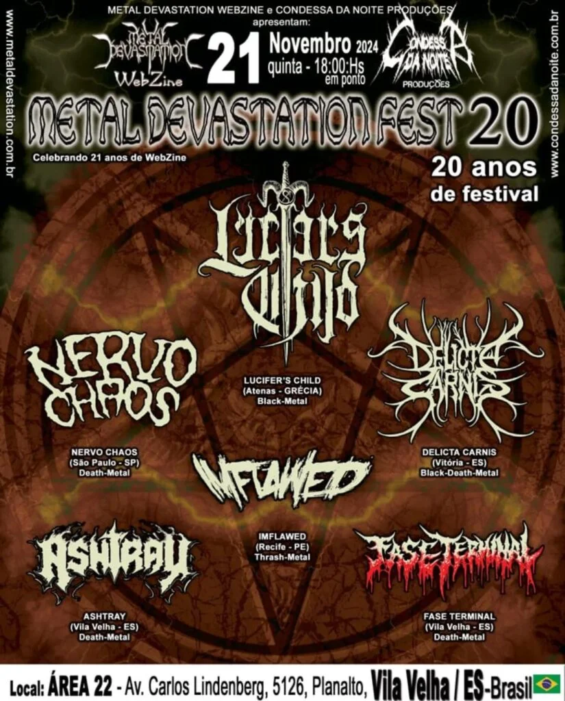 LUCIFER’S CHILD – VILA VELHA (ES)