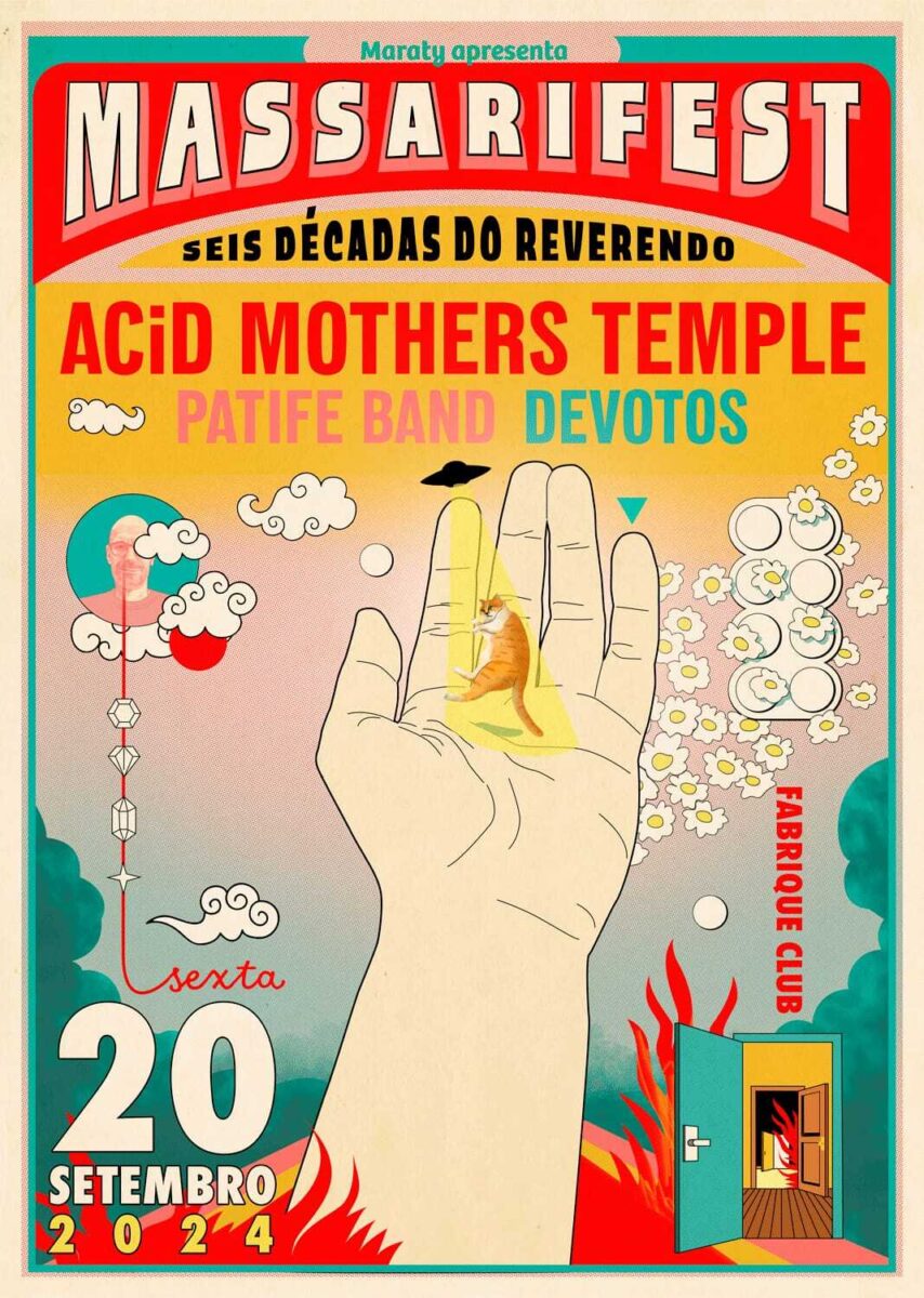 MASSARIFEST: ACID MOTHERS TEMPLE (JAP) | DEVOTOS | PATIFE BAND – SÃO PAULO (SP)