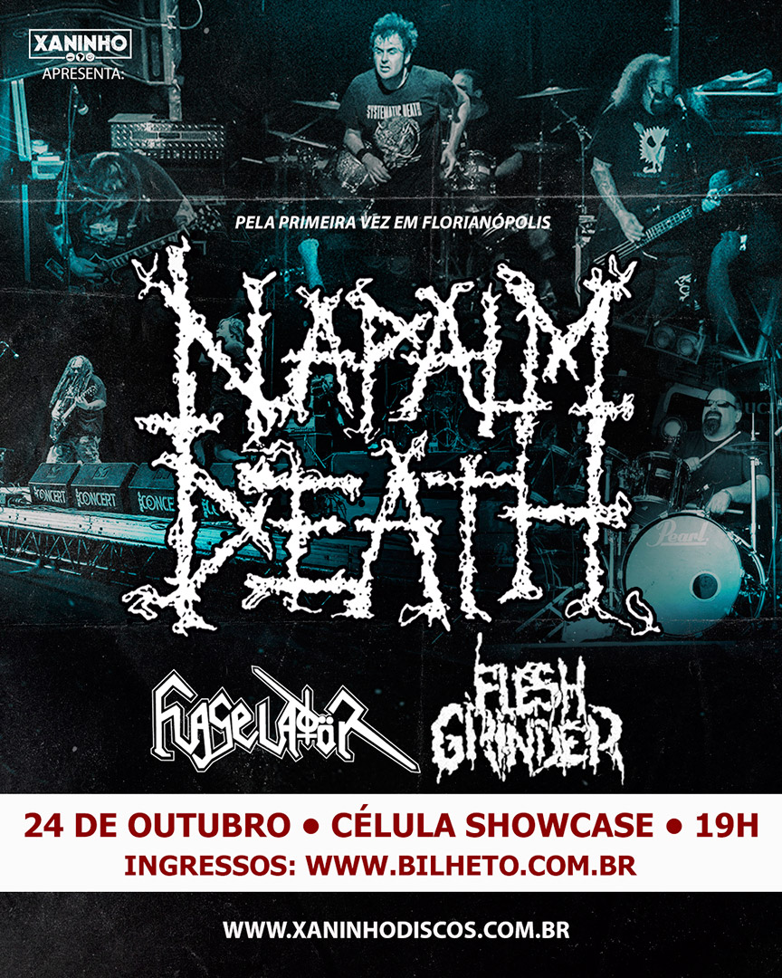 NAPALM DEATH – FLORIANÓPOLIS (SC)