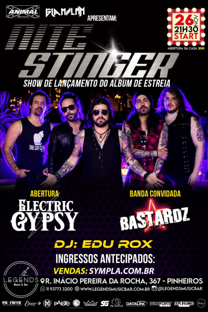 NITE STINGER – BASTARDZ – ELECTRIC GYPSY