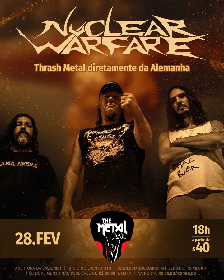 NUCLEAR WARFARE – SÃO PAULO (SP)