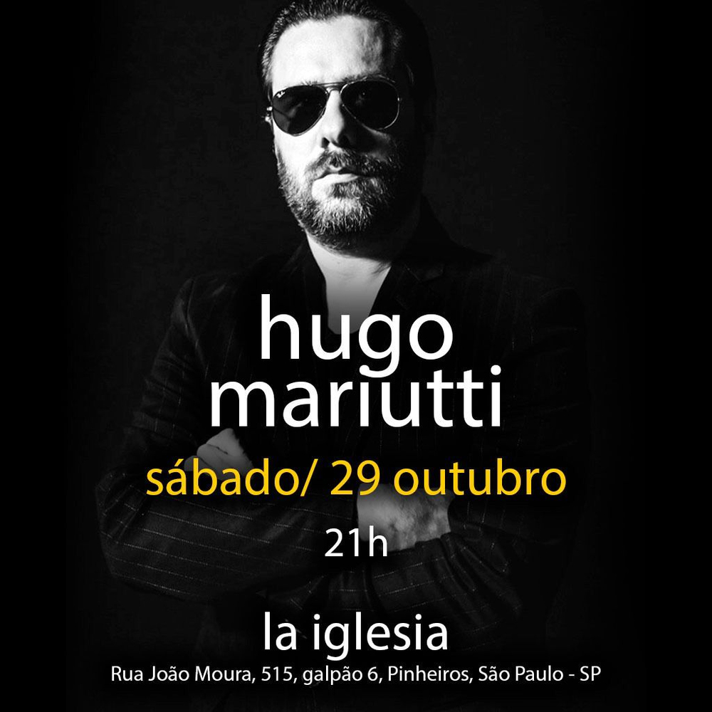 HUGO MARIUTTI (SÃO PAULO/SP)