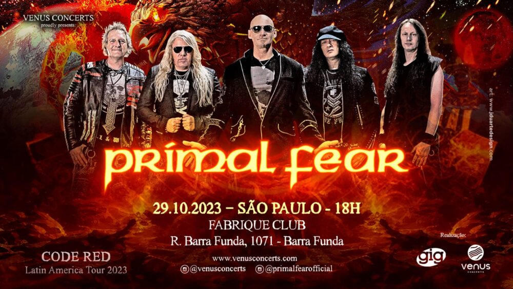PRIMAL FEAR – SÃO PAULO (SP)