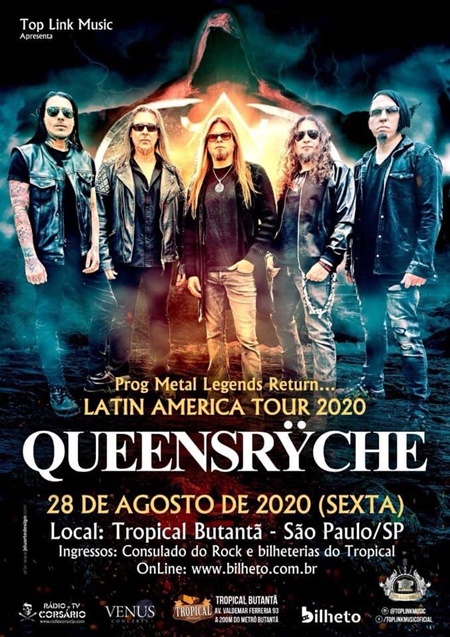 Queensrÿche em São Paulo/SP