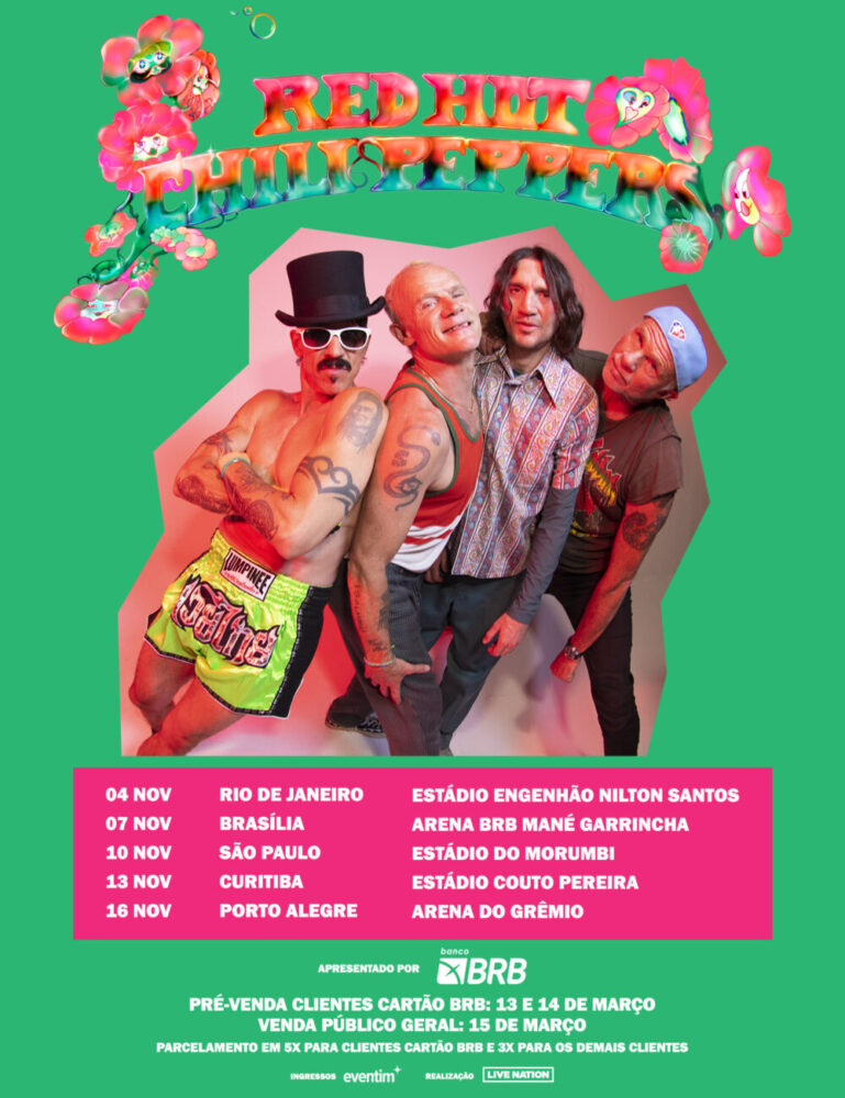 RED HOT CHILI PEPPERS – CURITIBA (PR)
