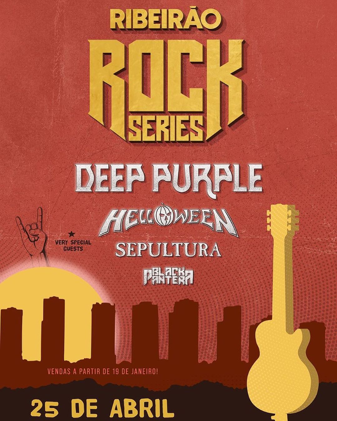 “RIBEIRÃO ROCK SERIES” C/ DEEP PURPLE | HELLOWEEN | SEPULTURA | BLACK PANTERA (RIBEIRÃO PRETO/SP)