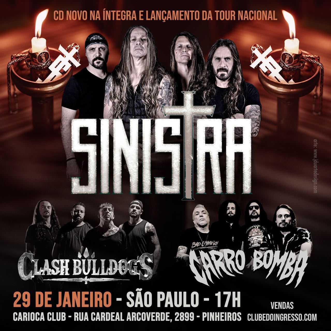 SINISTRA | CARRO BOMBA | CLASH BULLDOGS (SÃO PAULO/SP)