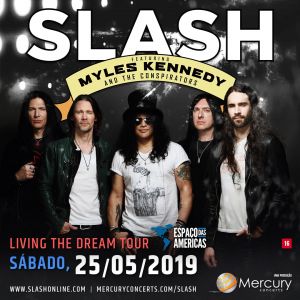 Slash ft. Myles Kennedy e The Conspirators em São Paulo/SP