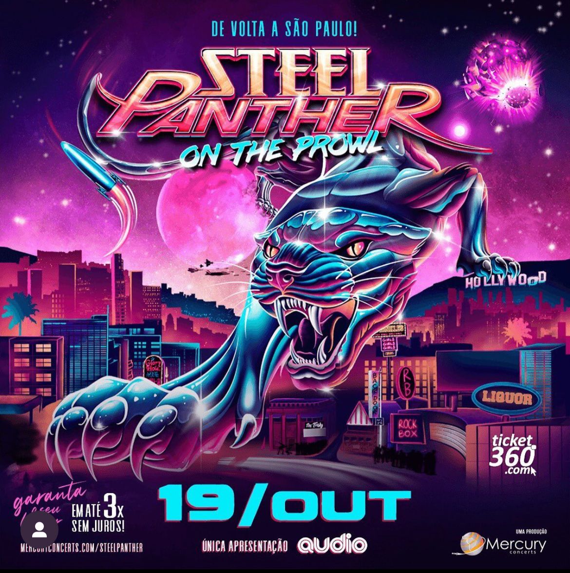 STEEL PANTHER – SÃO PAULO (SP)
