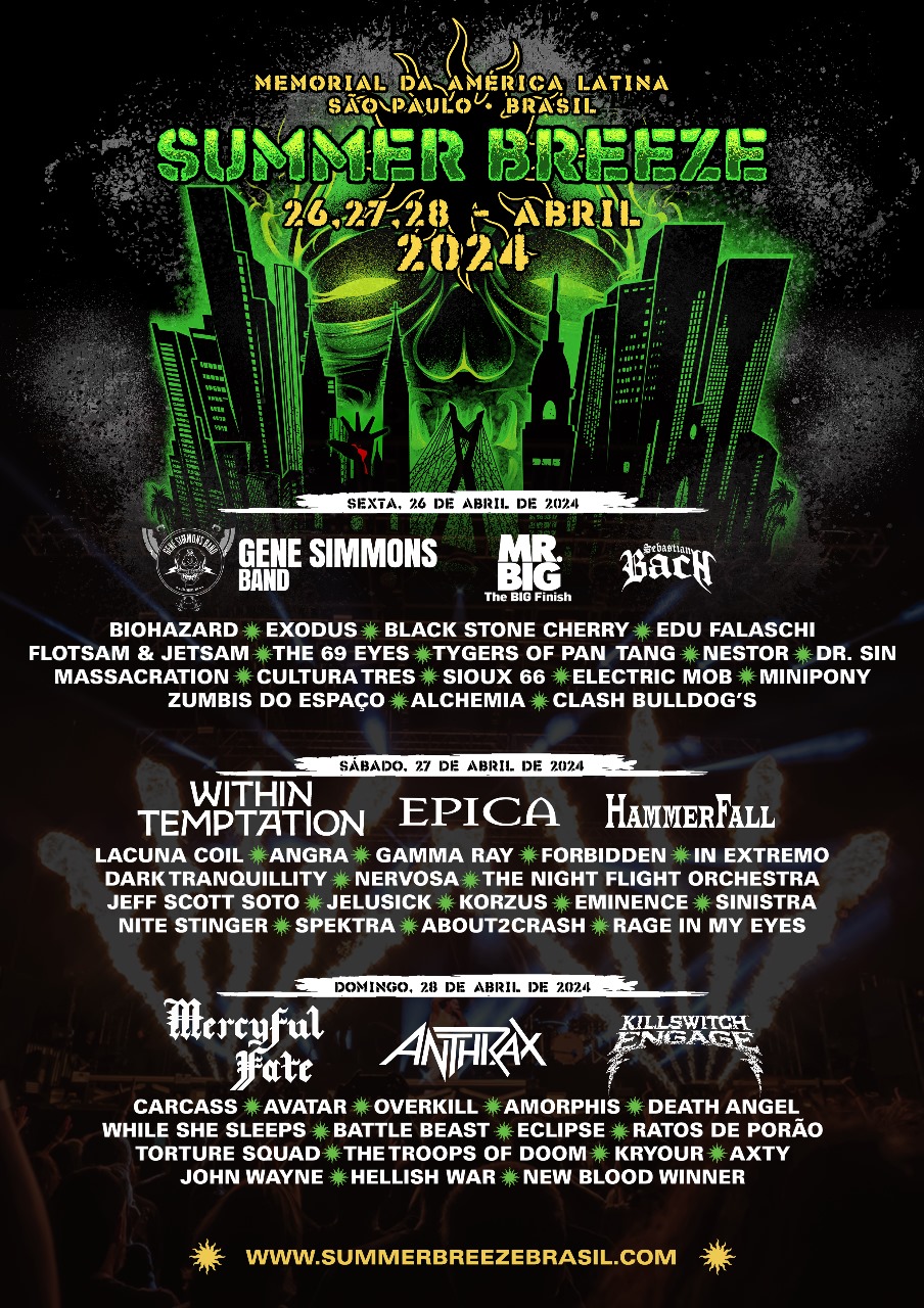 SUMMER BREEZE BRASIL 2024 – SÃO PAULO (SP)