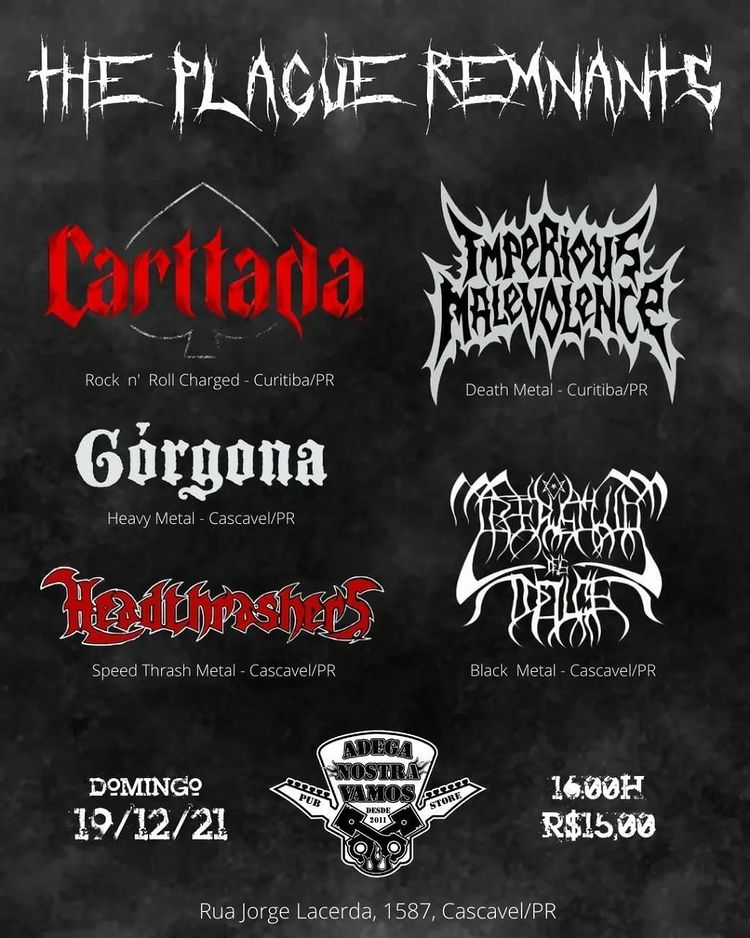 THE PLAGUE REMNANTS FESTIVAL