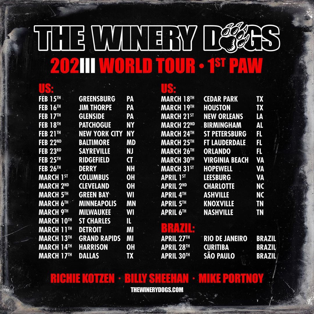 THE WINERY DOGS | SKID ROW (CURITIBA/PR)