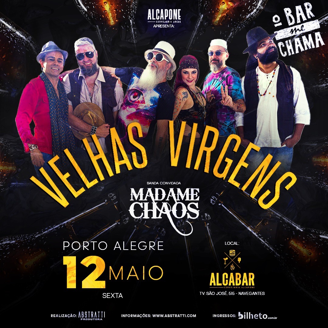 VELHAS VIRGENS | MADAME CHAOS (PORTO ALEGRE/SP)