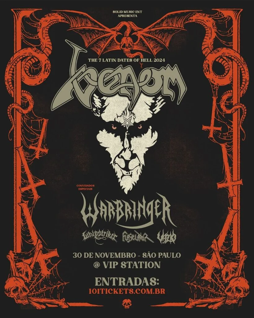 VENOM | WARBRINGER – SÃO PAULO (SP)