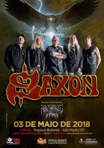 SAXON / ARMORED DAWN