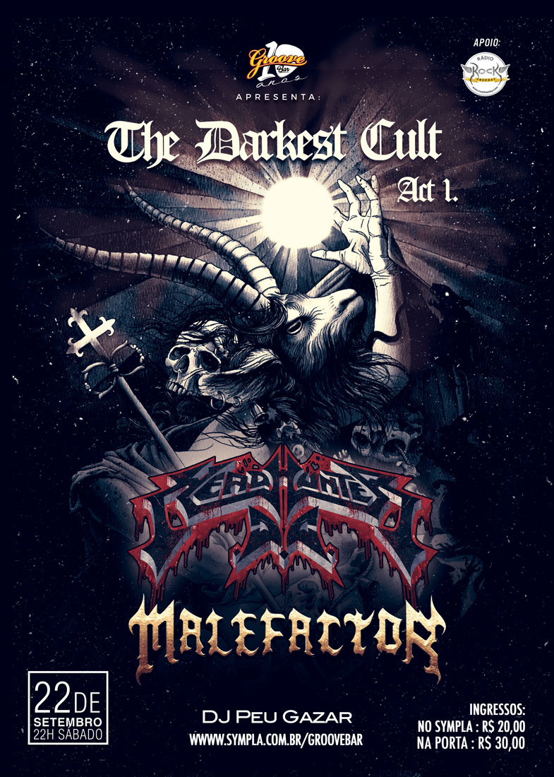 HEADHUNTER D.C. & MALEFACTOR – The Darkest Cult – Act 1