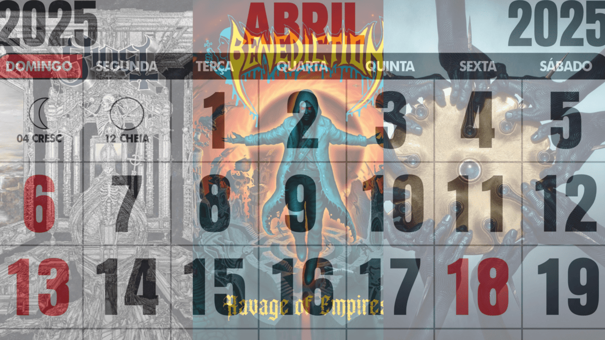 Álbuns de rock e heavy metal: lançamentos de abril