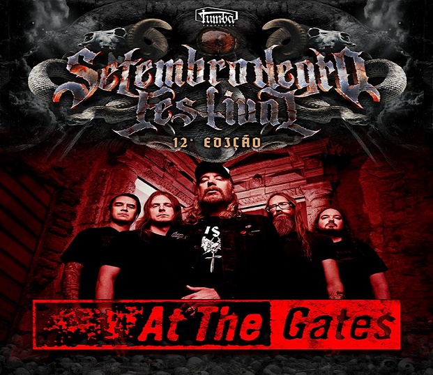 AT THE GATES lança “To Drink from the Night Itself” no Setembro Negro Fest