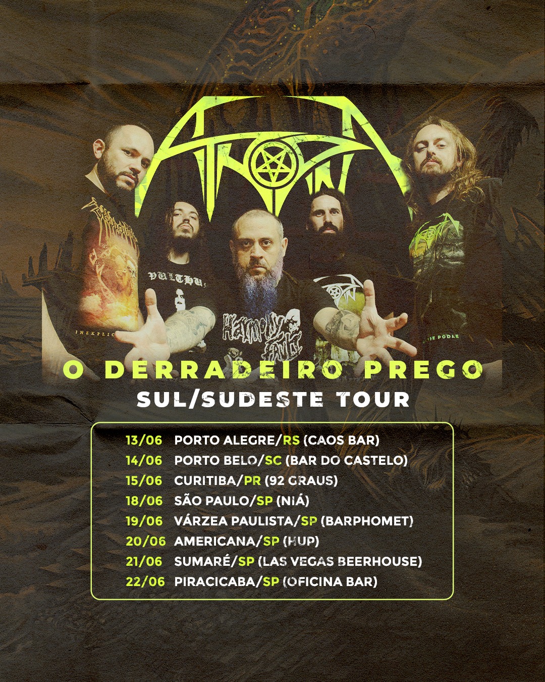 ATROPINA | DESDOMINUS | PÓSTUMA – AMERICANA (SP)
