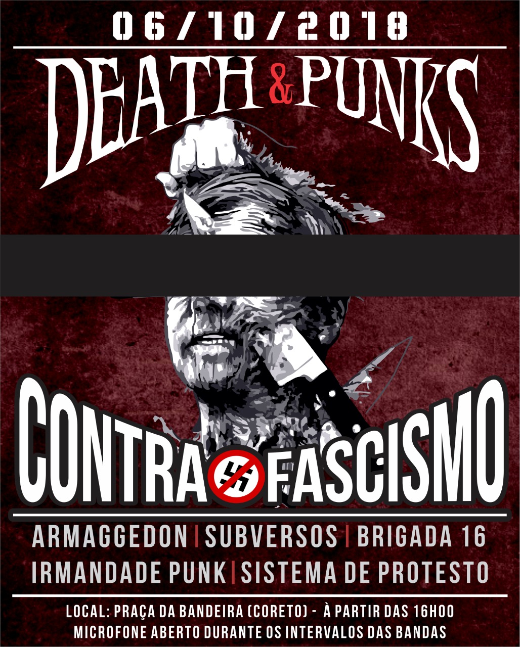Death and Punks contra o fascismo