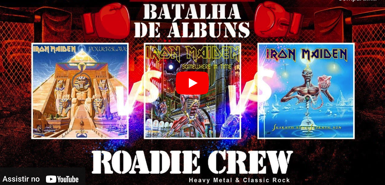 Está no ar o episódio #12 do BATALHA DE ÁLBUNS da Roadie Crew no YouTube; assista ao vídeo
