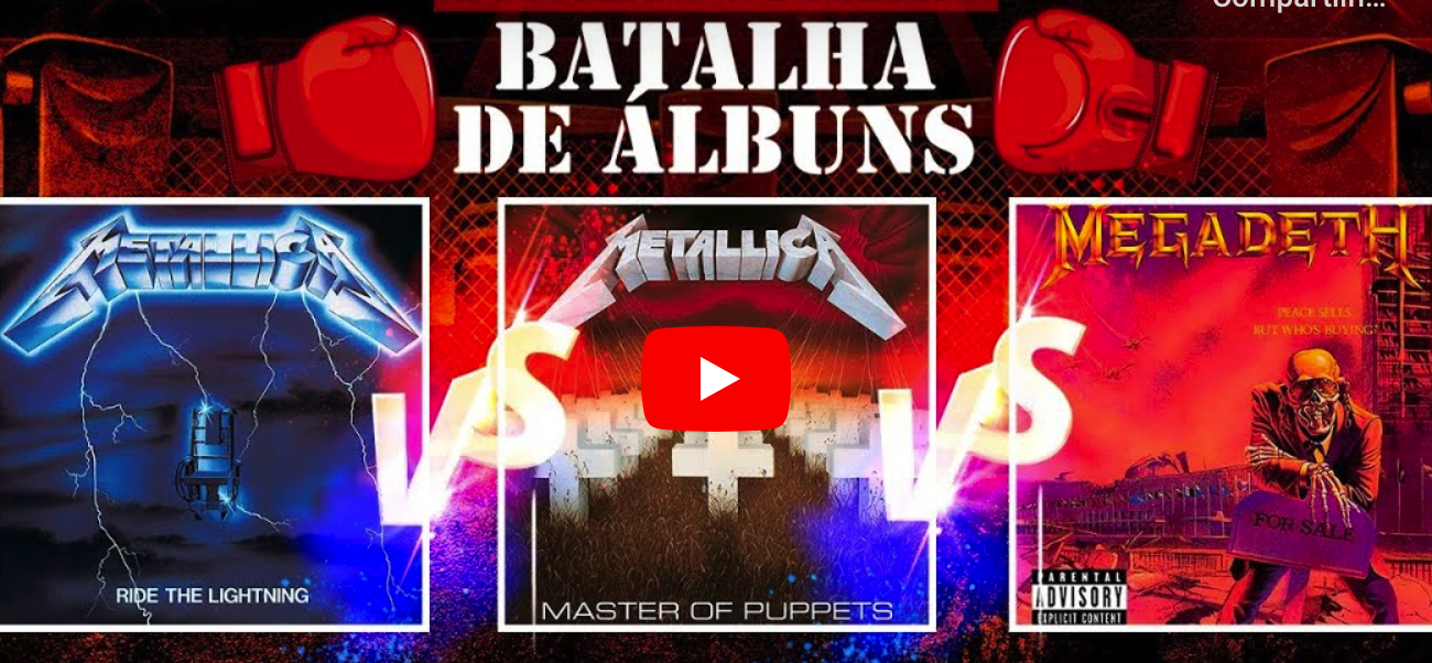 Está no ar o episódio #17 do BATALHA DE ÁLBUNS da Roadie Crew no YouTube; assista ao vídeo