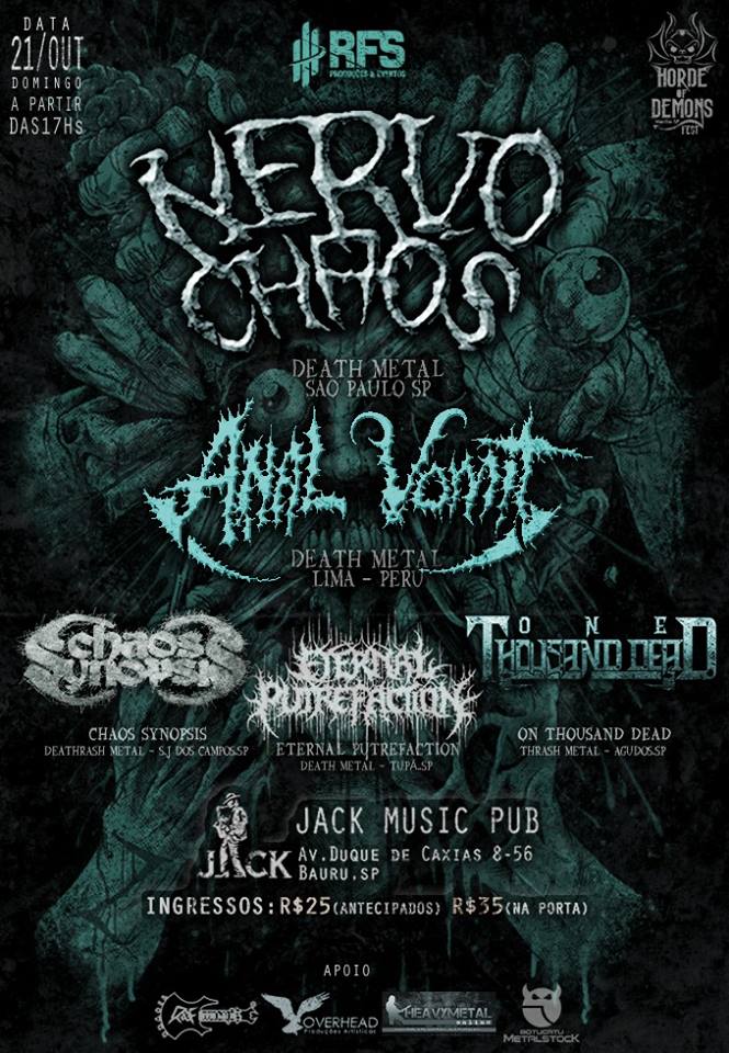 DEATH METAL FEST em Bauru
