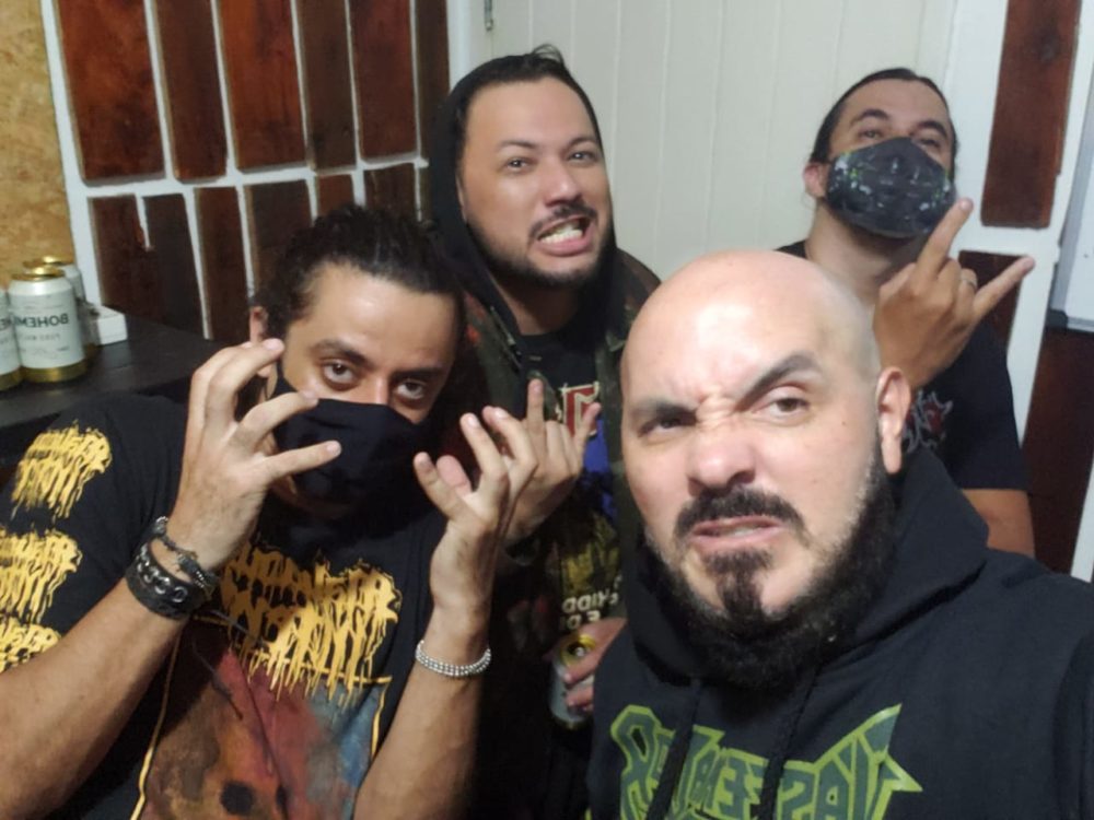CRASHKILL grava com o vocalista da DEAD ENEMY, FERNANDO GOMES